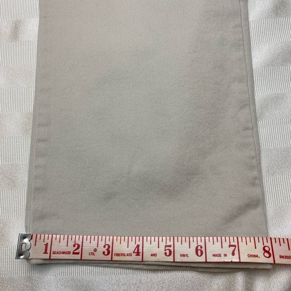 Nautical Jeans Khaki Cropped Pants 5-Pocket NWT Sz 6  Double Button Waist - Picture 8 of 13